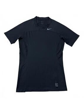 Nike Pro Mens Training Fitted Compression Black T Shirt Size 2XL
